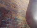 Piss on wall desperate 