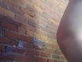 Piss on wall desperate 