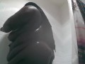 Ebony BBW takes a Shower and some dildo action