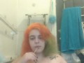 Smoking fetish Bee smoked in the tub 2