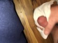 Quick cum with girlfriends dirty panties