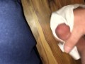 Quick cum with girlfriends dirty panties