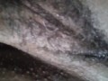 Showcasing my hairy wet pussy with a swollen clit