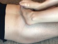 cum on teen girl socks & nylon compilation footjob, socksjob, handjob