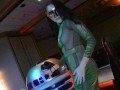 Sexy Tease at a Star Wars themed costume Party