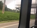 Hottie shows her Boobs on the Bus | Lis Xxx