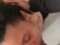 babe swallows bbc, super sloppy deepthroat & swallows cum