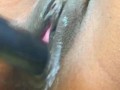 Pretty Tight Pussy Squirt and Cum ALL OVER Toy