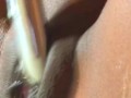 Pretty Tight Pussy Squirt and Cum ALL OVER Toy