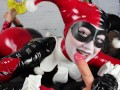 Futanari Harley Quinn Anal & BJ OmankoVivi TEASER Latex Femdom Fetish