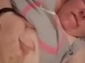 SSBBW playing with her big boobs and moaning