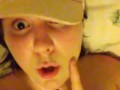 close up POV nerdy slut moaning and ahegao face