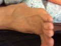 Annette wants cum on her high arched veiny feet