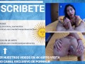 ARGENTINA CULONA MAMADA EN BOSQUE CHILENO