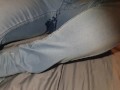 Alice - pissing myself in jeans. Why get out of bed to pee when your comfy?