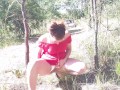 Risky public park piss
