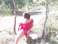Risky public park piss