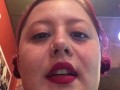 I love butt plugs in public places: restaurant!