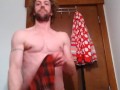 Me getting in the shower