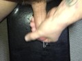 Stroking cock and cumming..lots! 