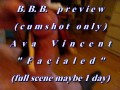 B.B.B. preview: Ava Vincent "Facialed"(cum only) AVI no slow motion
