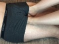 sexy teen girl footjob after study with nylon stockings foot fetish