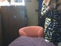 blonde camslut needs some dick! She Rides her toy and fucks herself silly