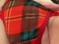 Cum In Plaid Panties