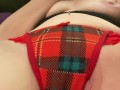 Cum In Plaid Panties