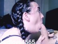 Sexy goth Mrs.wicked gives slobbering deepthroat CUM IN MOUTH EXPLOSION