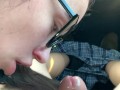 Passionate blowjob in the car - MaryVincXXX