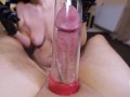 German Femdom Handjob (with Penis Pumping)