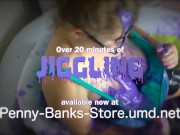 Filling my stretchy spandex sportswear with SLIME