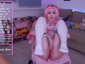 Sakura naruto cumshow sosplay teen zirael_rem