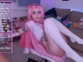 Sakura naruto cumshow sosplay teen zirael_rem