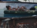 Caught my girlfriend playing in the pool