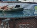 Caught my girlfriend playing in the pool