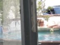 Caught my girlfriend playing in the pool