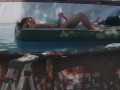 Caught my girlfriend playing in the pool