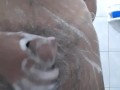 Man with Huge Cock Masturbates