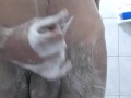 Man with Huge Cock Masturbates