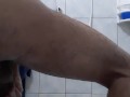 Man with Huge Cock Masturbates
