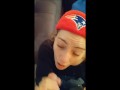 Pats Fan Gives POV Blowjob in Tribute to the GOAT