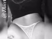 “Wag sa loob” Big Ass teen doesn’t want his friend to nut inside her