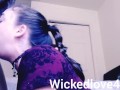 Mrs.wicked gets her pretty face smashed BALLS DEEP messy THROAT PIE
