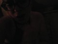 collared slave loves to deep throat