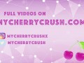 Sexy booty Teasing in Panties and Masturbating with Toys - Cherrycrush