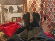 Browning sock tease