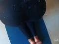 My Horny Boyfriend Shot TONS Of Cum On My Yoga Pants Best Outdoor Dry Hump