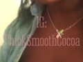 Bbw ebony deepthroating 10 inch dildo  Coco XOXO